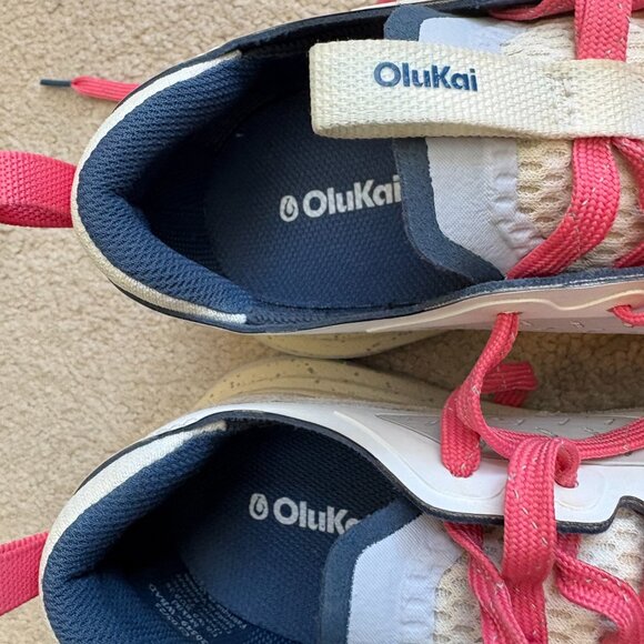 Olukai Makiki Women's Running Shoes Size 9 Gray Pink 20549 WBAD - Picture 9 of 10